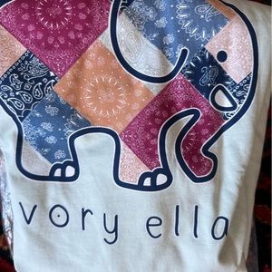 Ivory Ella long sleeve tshirt. Xl.
